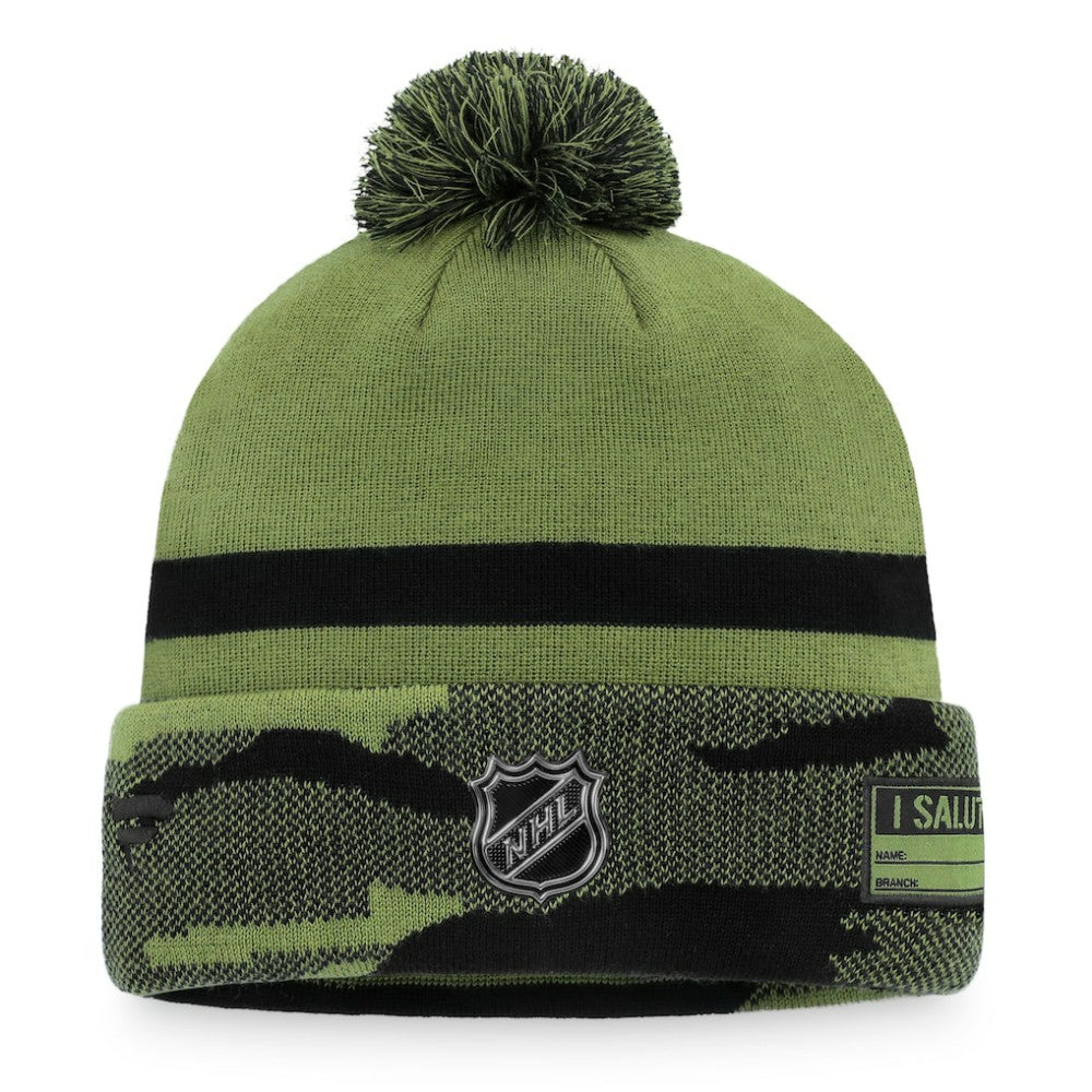Ottawa Senators Fanatics Military Appreciation Cuffed Knit Hat with Pom