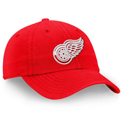 Detroit Red Wings Fanatics Core Primary Logo Adjustable Hat