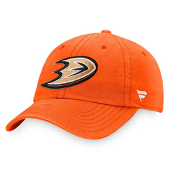Anaheim Ducks Fanatics Core Primary Logo Adjustable Hat