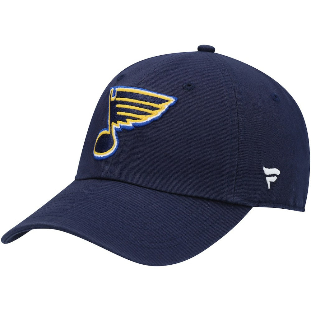 St. Louis Blues Fanatics Core Primary Logo Adjustable Hat
