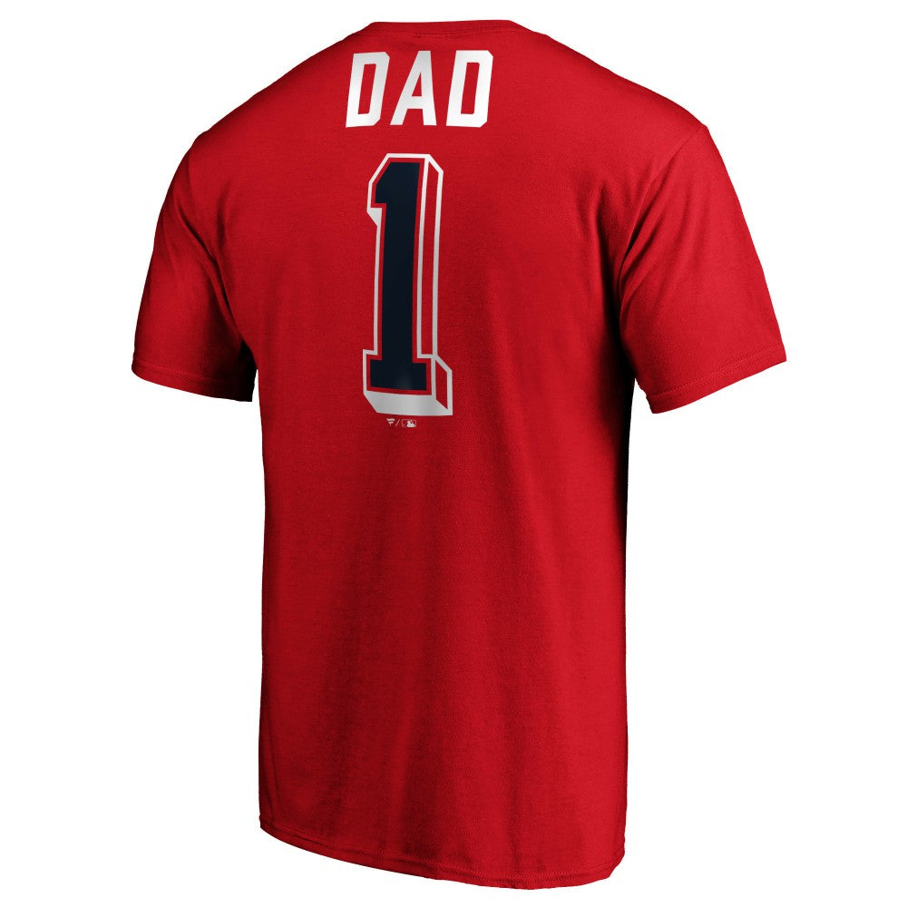 St. Louis Cardinals Number One Dad Team T-Shirt - Red
