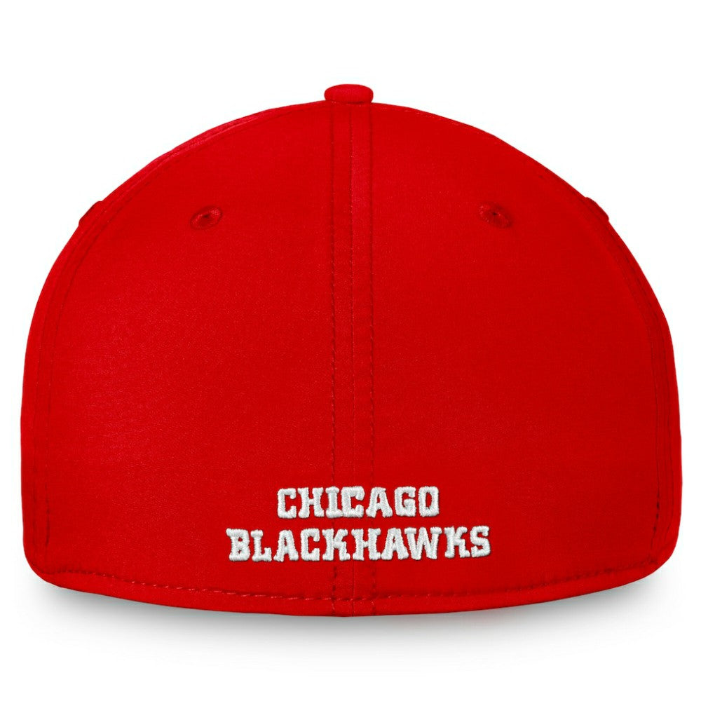 Chicago Blackhawks Fanatics Core Primary Logo Flex Hat