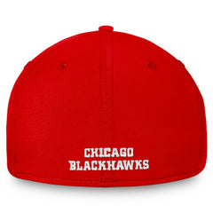 Chicago Blackhawks Fanatics Core Primary Logo Flex Hat