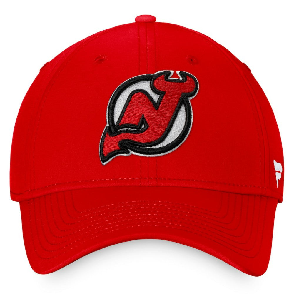 New Jersey Devils Fanatics Core Primary Logo Flex Hat