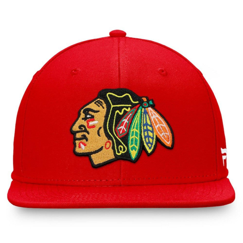 Chicago Blackhawks Fanatics Primary Logo Snapback Hat