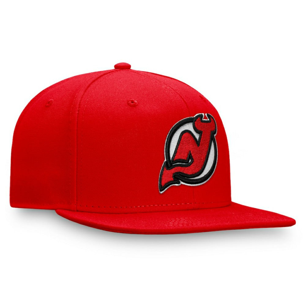 New Jersey Devils Fanatics Primary Logo Snapback Hat