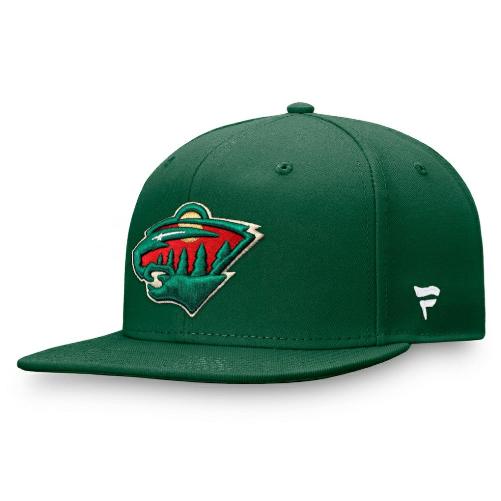 Minnesota Wild Fanatics Primary Logo Snapback Hat
