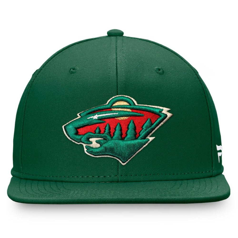 Minnesota Wild Fanatics Primary Logo Snapback Hat