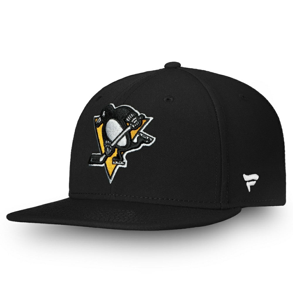 Pittsburgh Penguins Fanatics Primary Logo Snapback Hat
