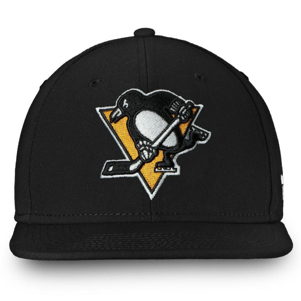 Pittsburgh Penguins Fanatics Primary Logo Snapback Hat