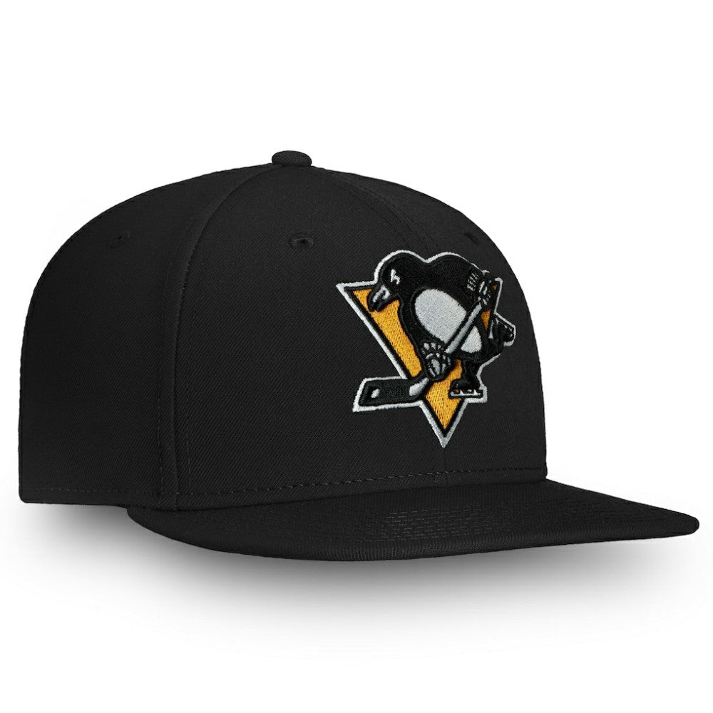 Pittsburgh Penguins Fanatics Primary Logo Snapback Hat