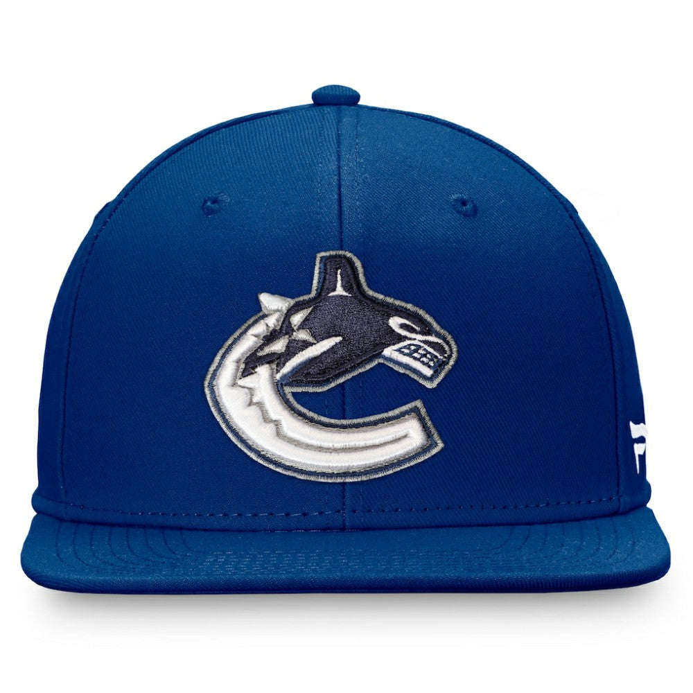 Vancouver Canucks Fanatics Primary Logo Snapback Hat