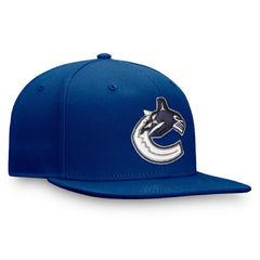 Vancouver Canucks Fanatics Primary Logo Snapback Hat