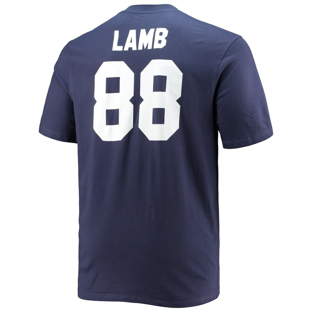 NFL Dallas Cowboys CeeDee Lamb  Big & Tall Player Name & Number T-Shirt