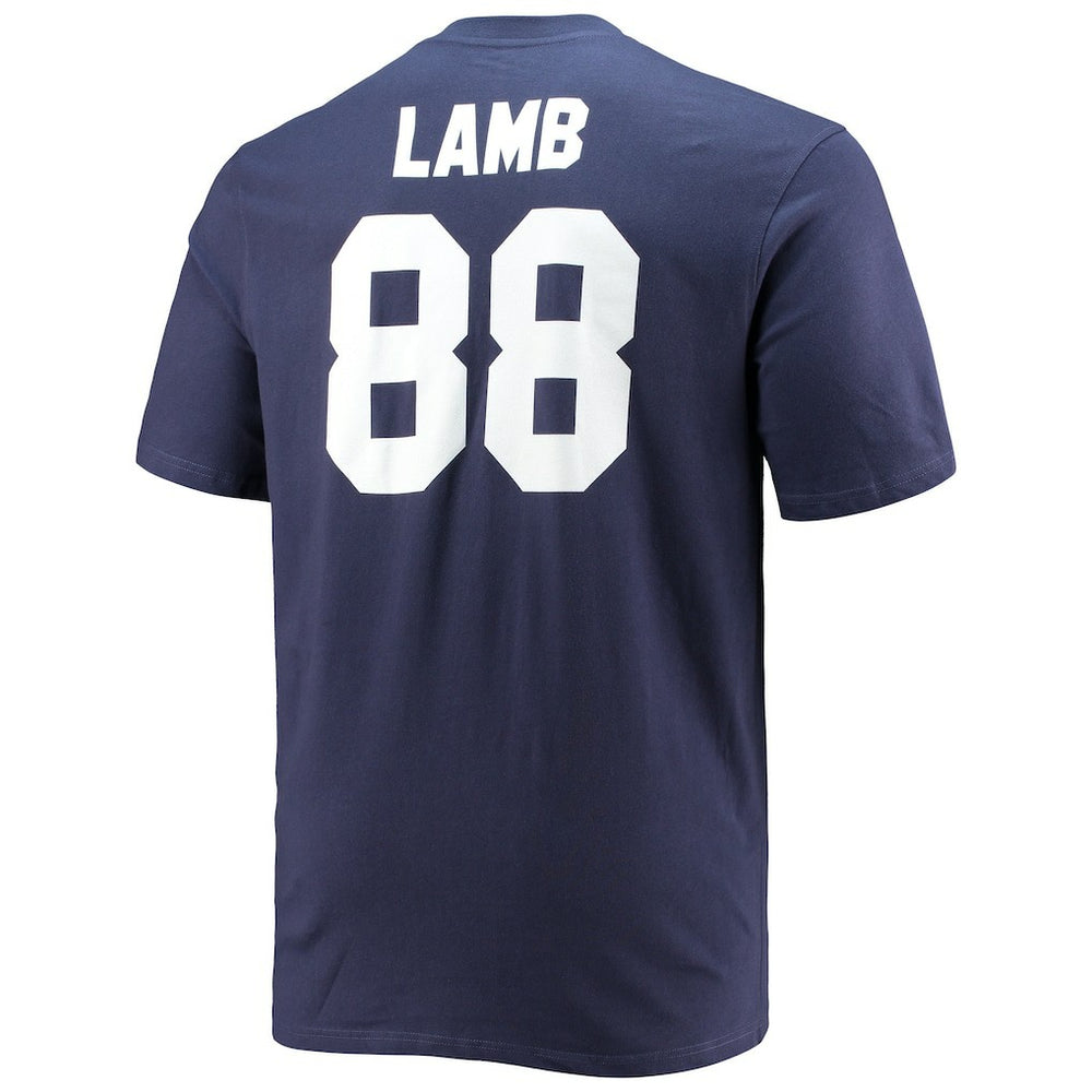 NFL Dallas Cowboys CeeDee Lamb  Big & Tall Player Name & Number T-Shirt