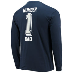 NFL Dallas Cowboys #1 Dad Long Sleeve T-Shirt