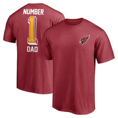 NFL Arizona Cardinals #1 Dad T-Shirt
