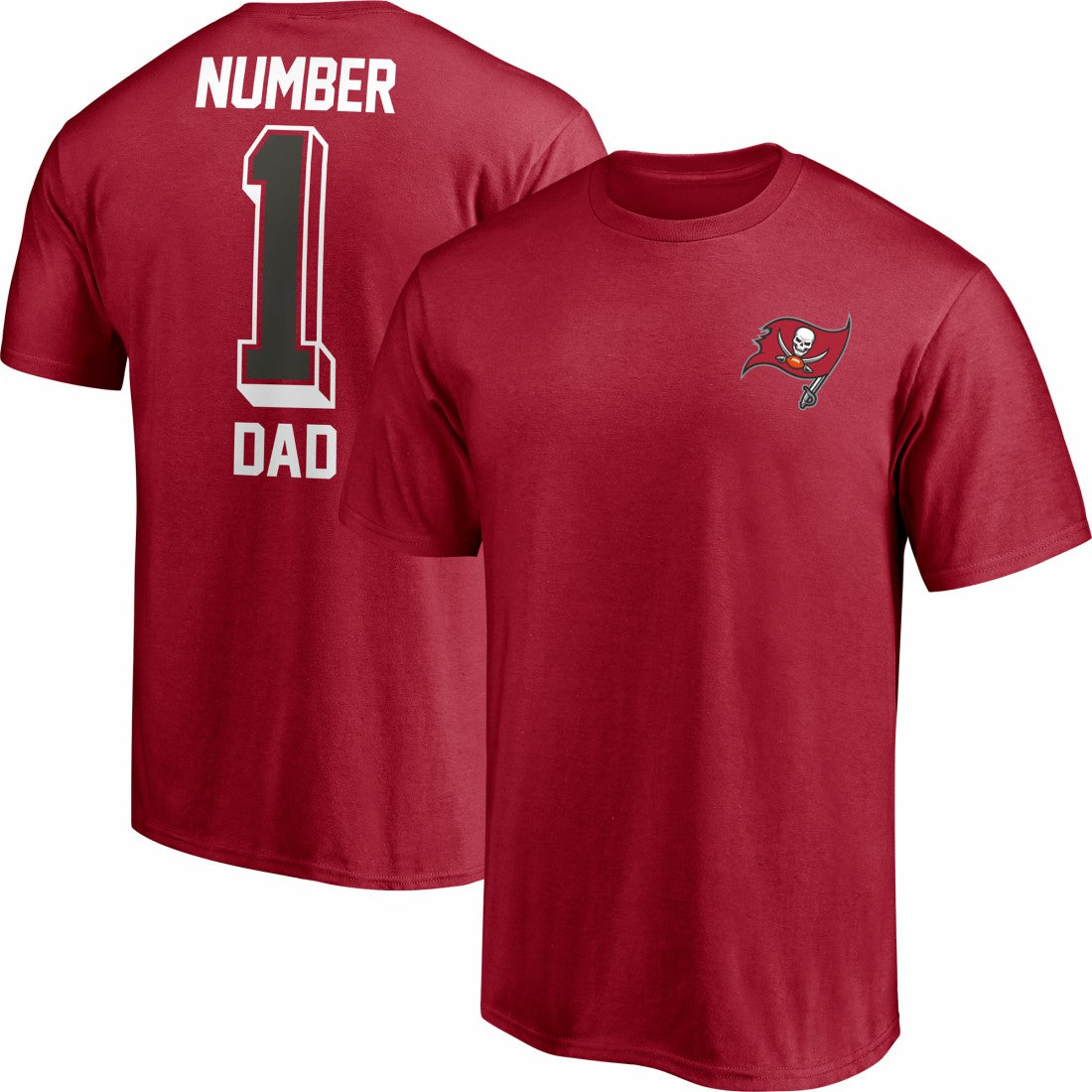 NFL Tampa Bay Buccaneers #1 Dad T-Shirt