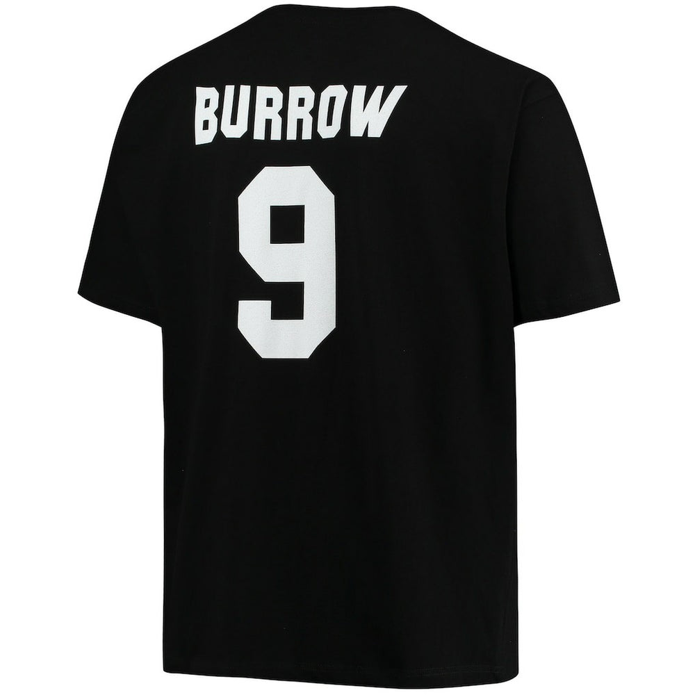 NFL Cincinnati Bengals Joe Burrow  Big & Tall Player Name & Number T-Shirt