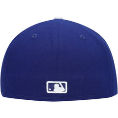 Los Angeles Dodgers White Logo 59FIFTY Fitted Hat - Royal | New Era