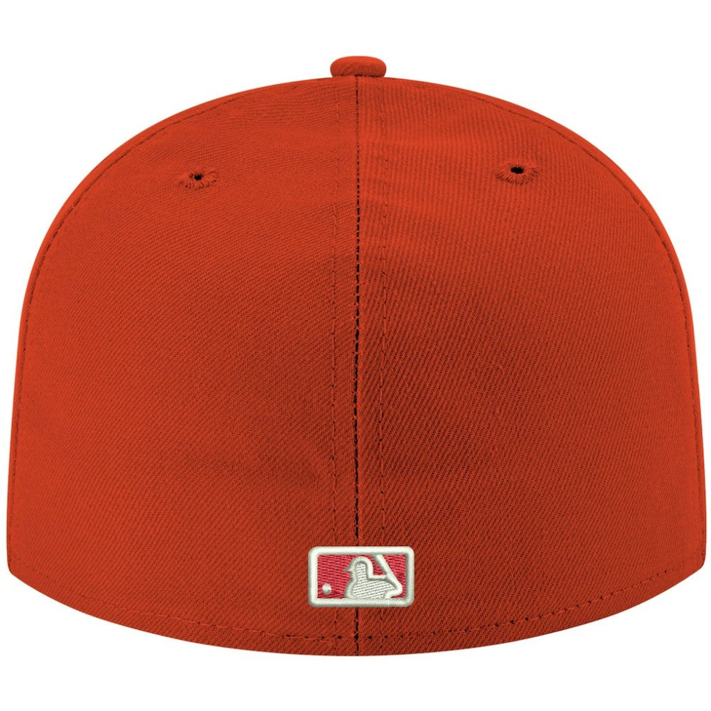 Tampa Bay Rays White Logo 59FIFTY Fitted Hat - Red | New Era
