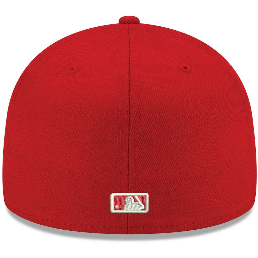Minnesota Twins White Logo 59FIFTY Fitted Hat - Red | New Era