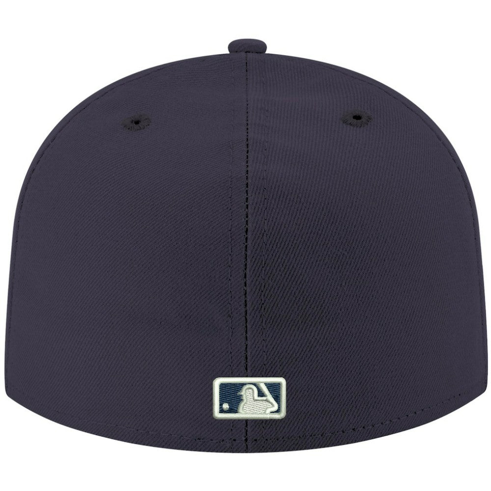 Colorado Rockies White Logo 59FIFTY Fitted Hat - Navy | New Era