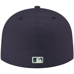 Colorado Rockies White Logo 59FIFTY Fitted Hat - Navy | New Era
