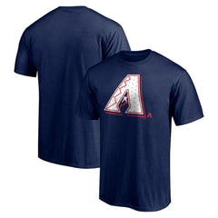Arizona Diamondbacks Red White and Team T-Shirt - Navy