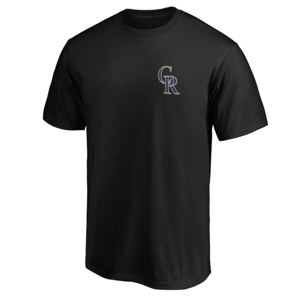 Colorado Rockies Number One Dad T-Shirt - Black