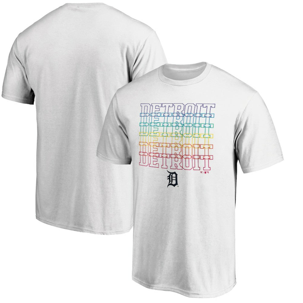 Detroit Tigers City Pride T-Shirt - White