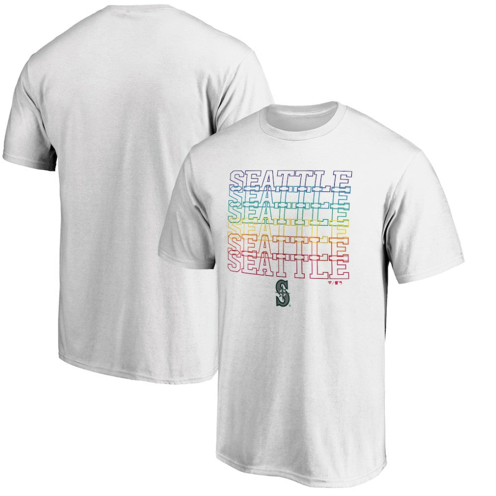 Seattle Mariners City Pride T-Shirt - White