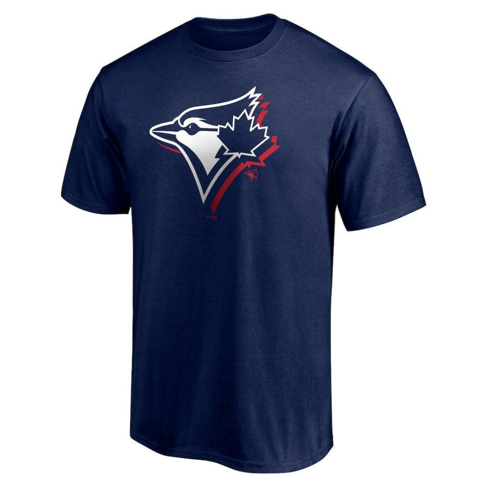 Toronto Blue Jays Red White and Team T-Shirt - Navy