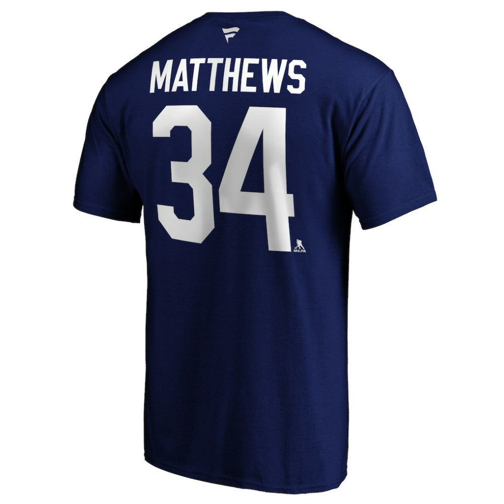 Auston Matthews Toronto Maple Leafs Fanatics Big & Tall Name & Number T-Shirt