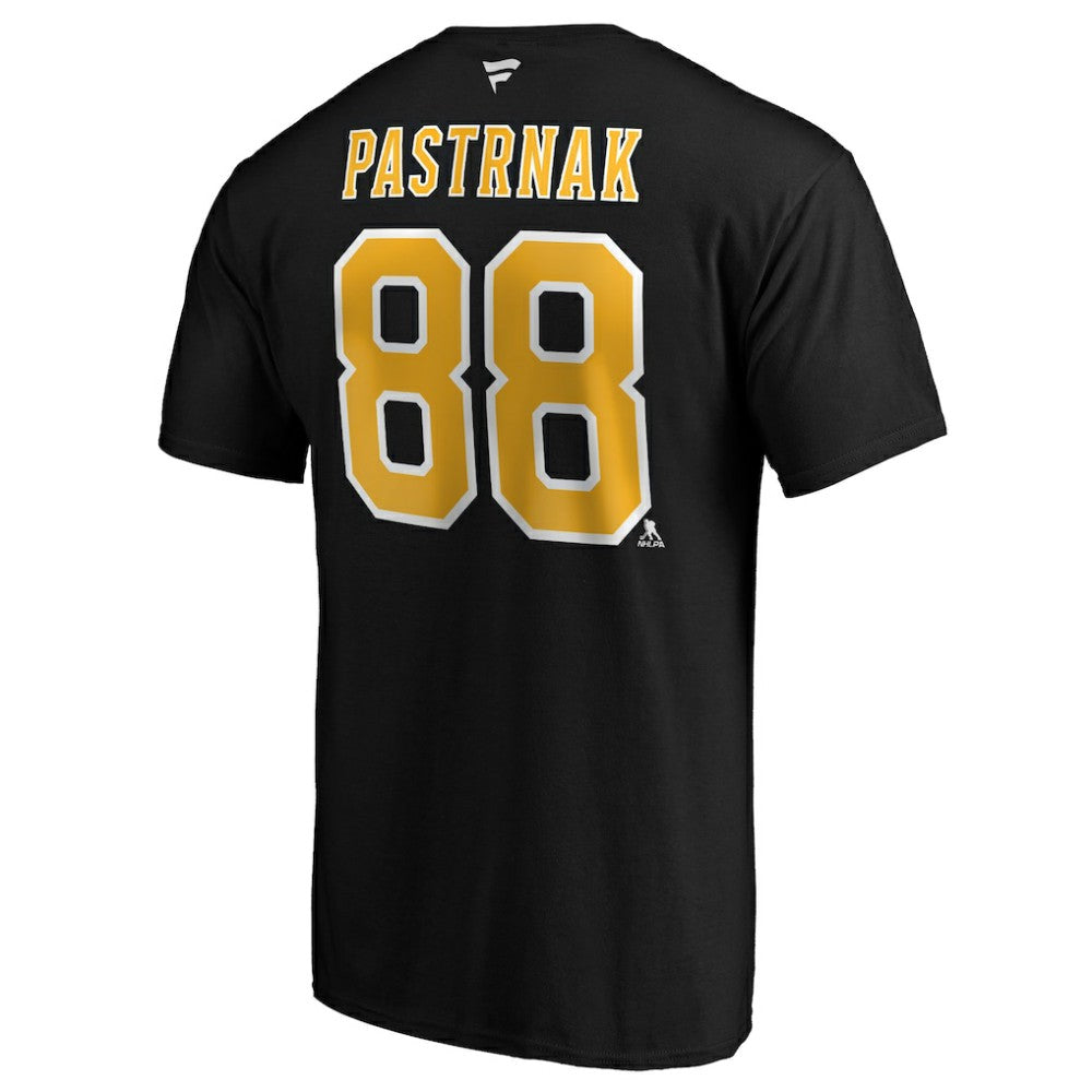 David Pastrnak Boston Bruins Fanatics B&T Name and Number T-Shirt
