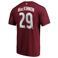 Nathan MacKinnon Colorado Avalanche Fanatics Big & Tall Name & Number T-Shirt