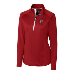 NFL Atlanta Falcons Cutter & Buck Women's Jackson Half-Zip Overknit Pullover Jacket