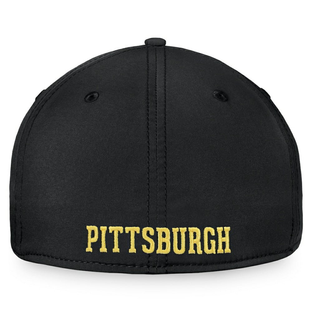 Pittsburgh Pirates Core Flex Hat - Black/Gold