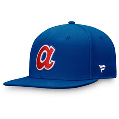 Atlanta Braves Cooperstown Collection Core Snapback Hat - Royal