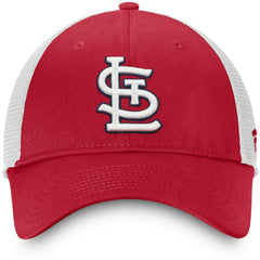 St. Louis Cardinals Team Core Unstructured Trucker Adjustable Hat - Red/White