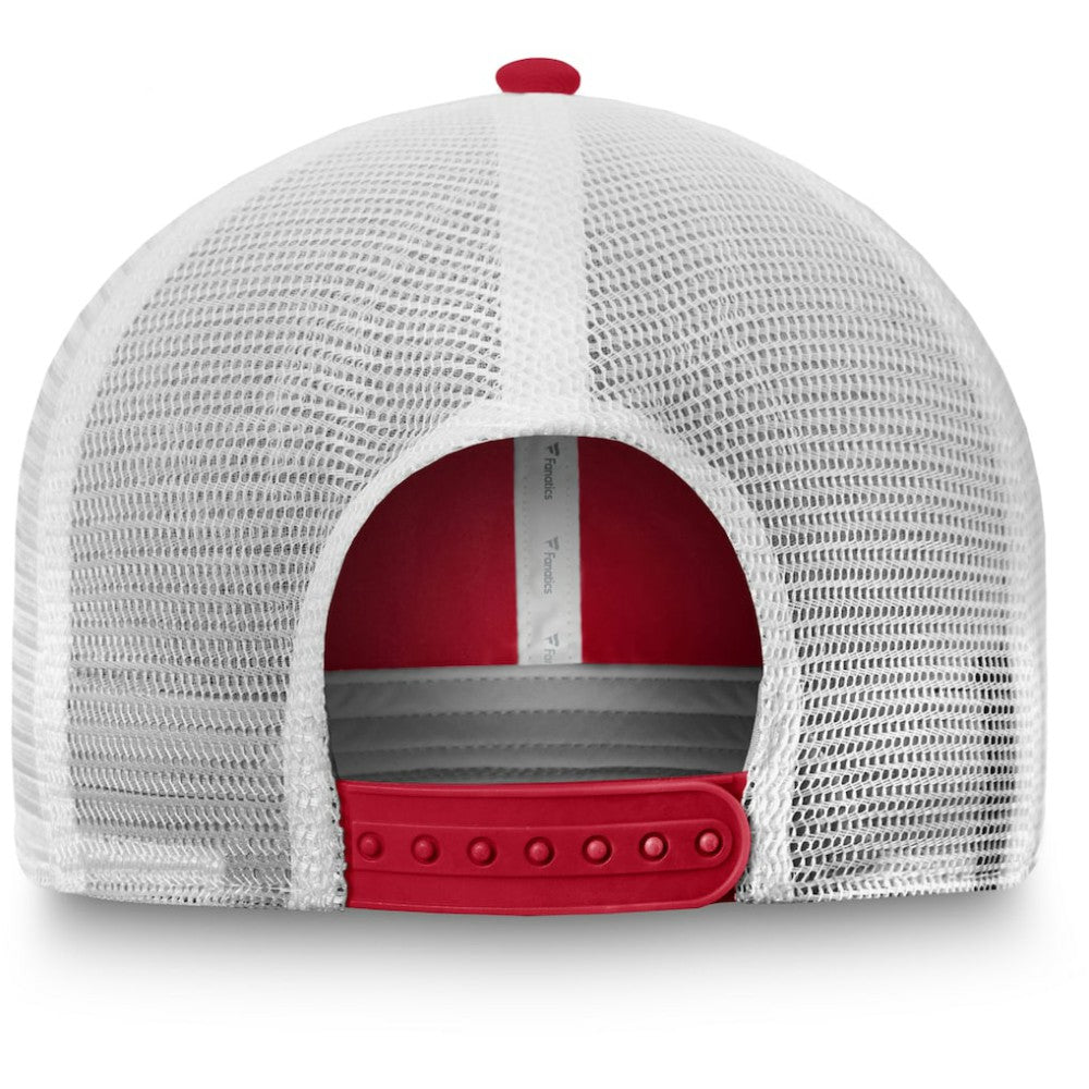 Washington Nationals Team Core Unstructured Trucker Adjustable Hat - Red/White