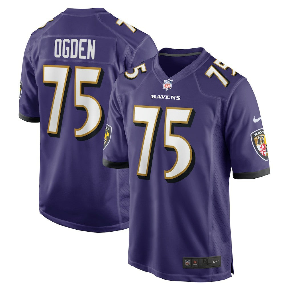 NFL Baltimore Ravens Jonathan Ogden  Retired Player Game Jersey