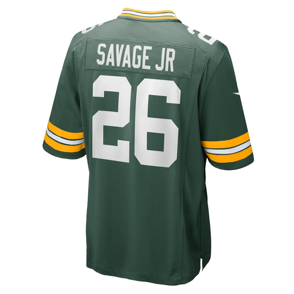 NFL Green Bay Packers Darnell Savage Jr.  Game Team Jersey