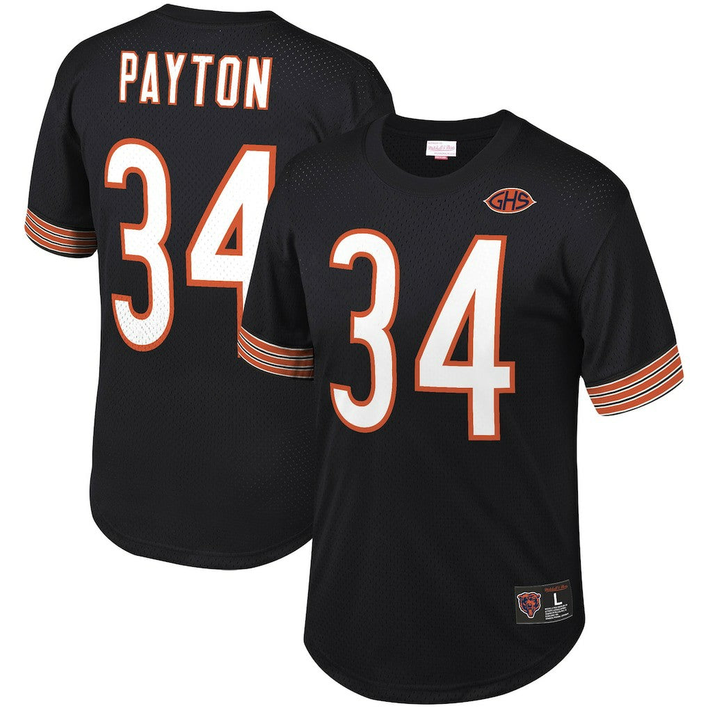 NFL Chicago Bears Walter Payton  Retired Player Name & Number Mesh Top