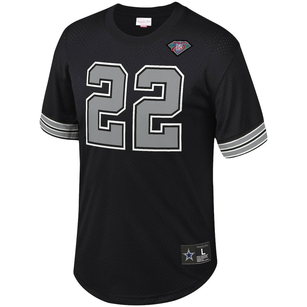 NFL Dallas Cowboys Emmitt Smith  Retired Player Name & Number Mesh Top