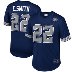 NFL Dallas Cowboys Emmitt Smith  Retired Player Name & Number Mesh Top