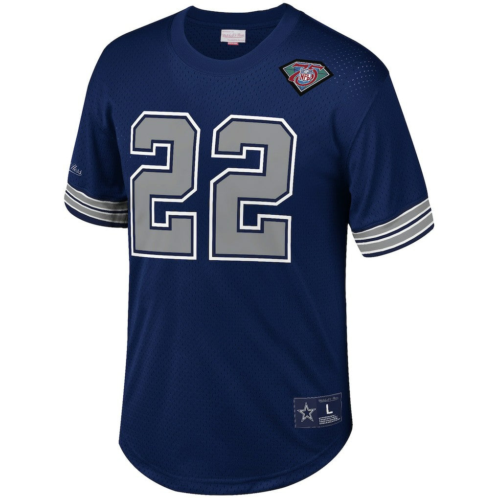 NFL Dallas Cowboys Emmitt Smith  Retired Player Name & Number Mesh Top