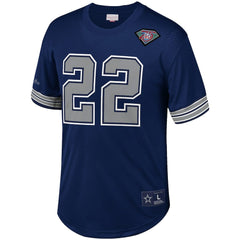 NFL Dallas Cowboys Emmitt Smith  Retired Player Name & Number Mesh Top