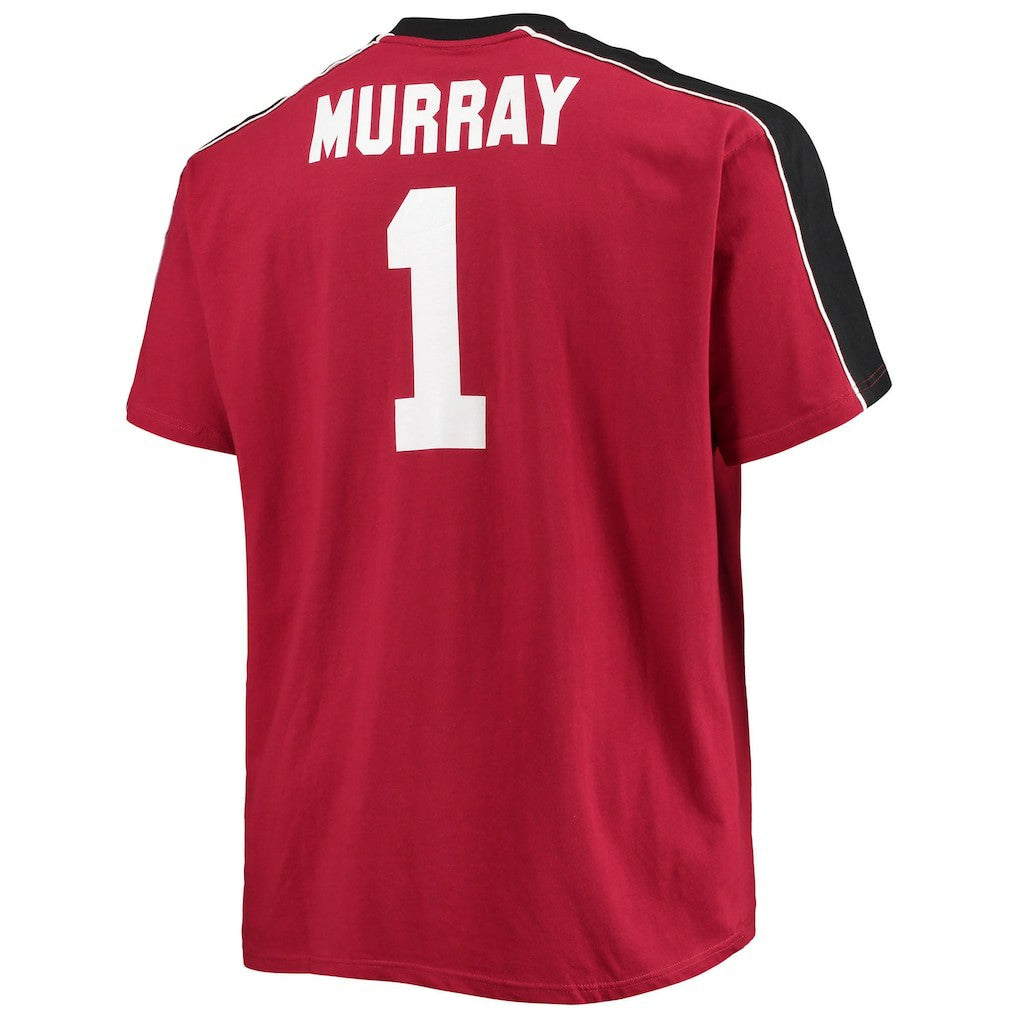 NFL Arizona Cardinals Kyler Murray  Big & Tall Sleeve Panel Player Name & Number T-Shirt