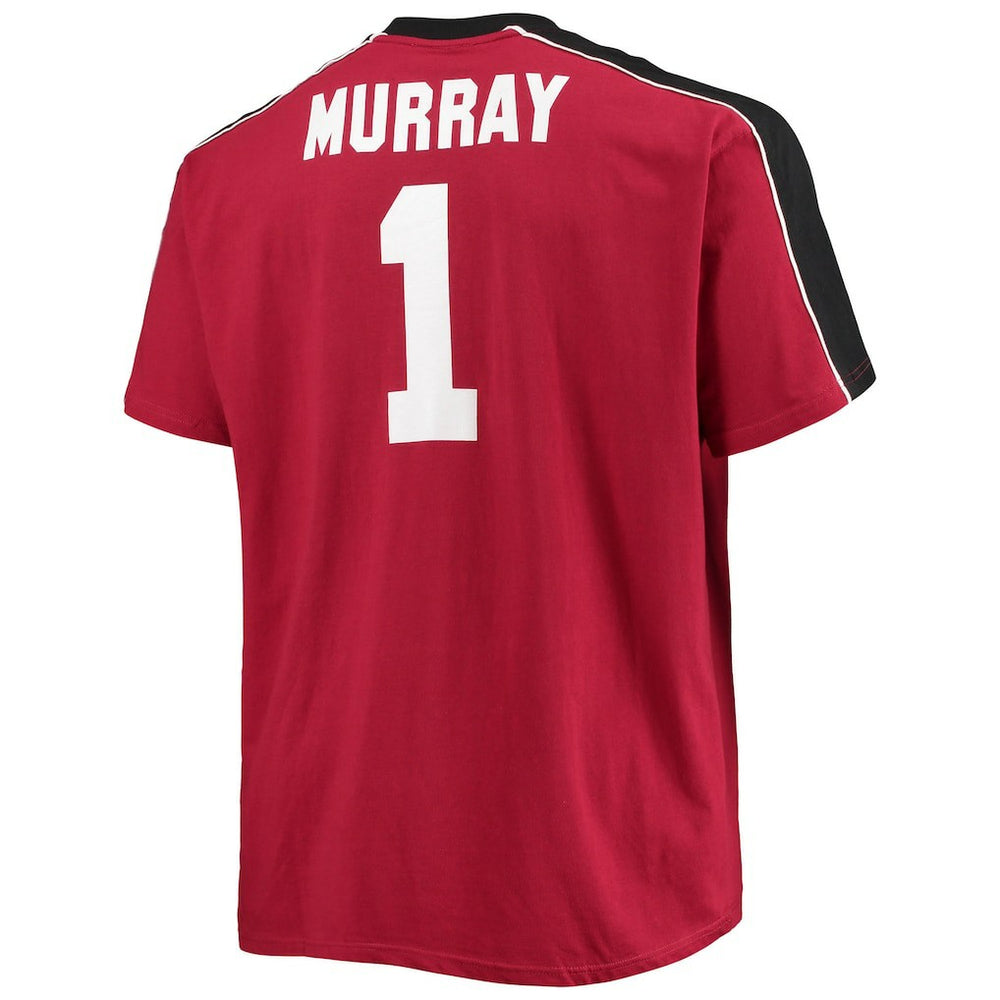 NFL Arizona Cardinals Kyler Murray  Big & Tall Sleeve Panel Player Name & Number T-Shirt